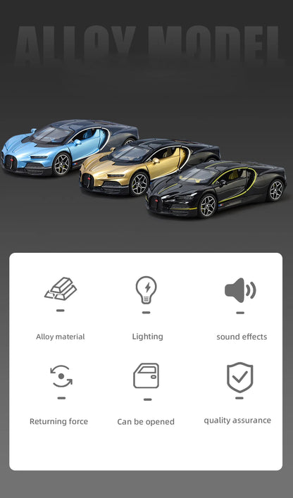 Bugatti Tourbillon V16 Model Car 1:32