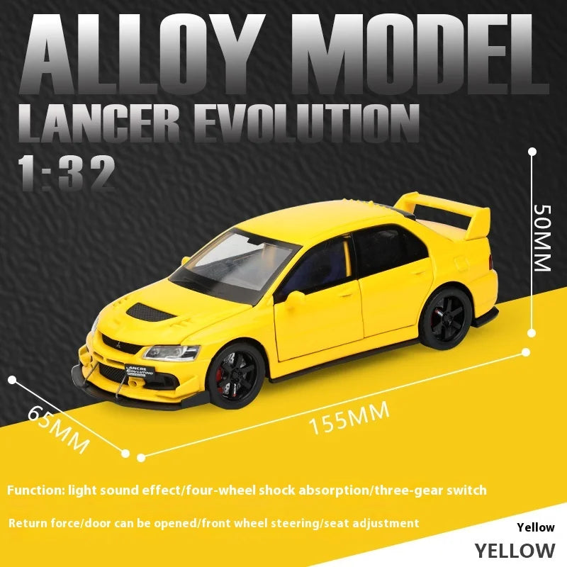 Mitsubishi Lancer Evolution 1:32 Model Car