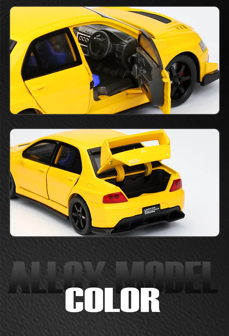 Mitsubishi Lancer Evolution 1:32 Model Car