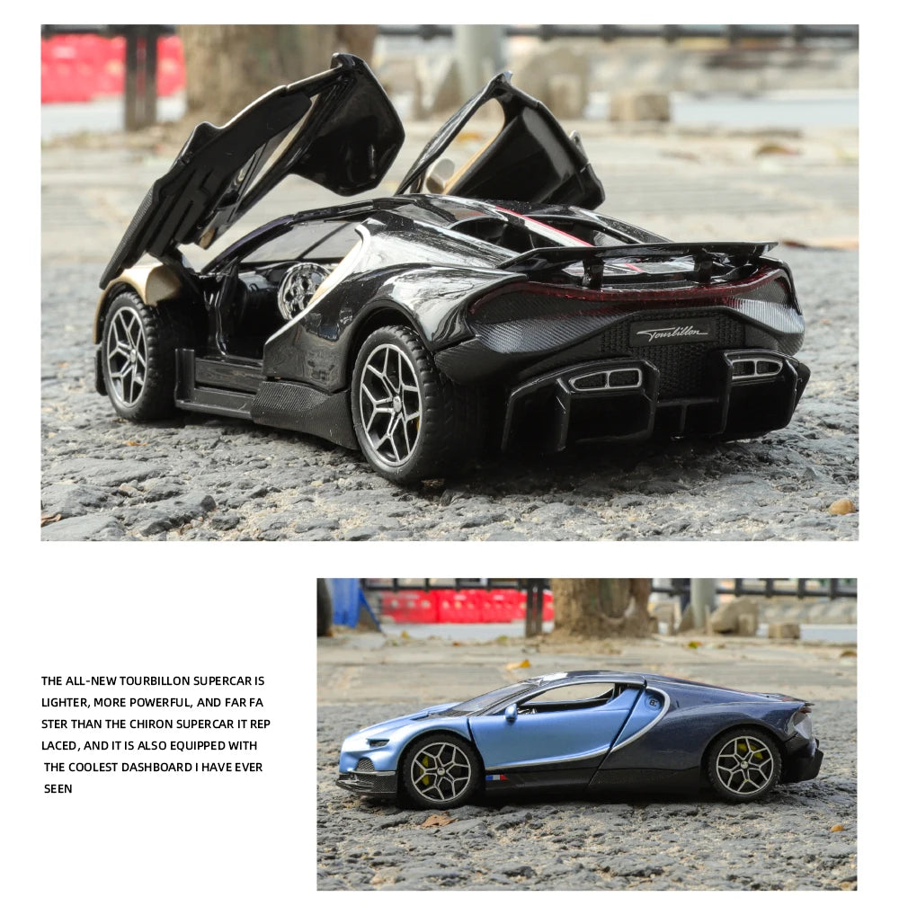 Bugatti Tourbillon V16 Model Car 1:32