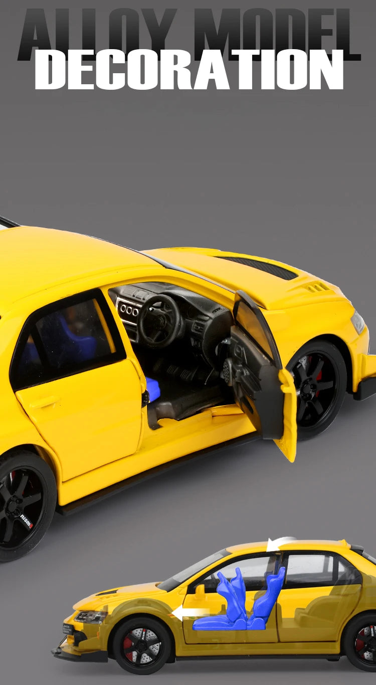 Mitsubishi Lancer Evolution 1:32 Model Car