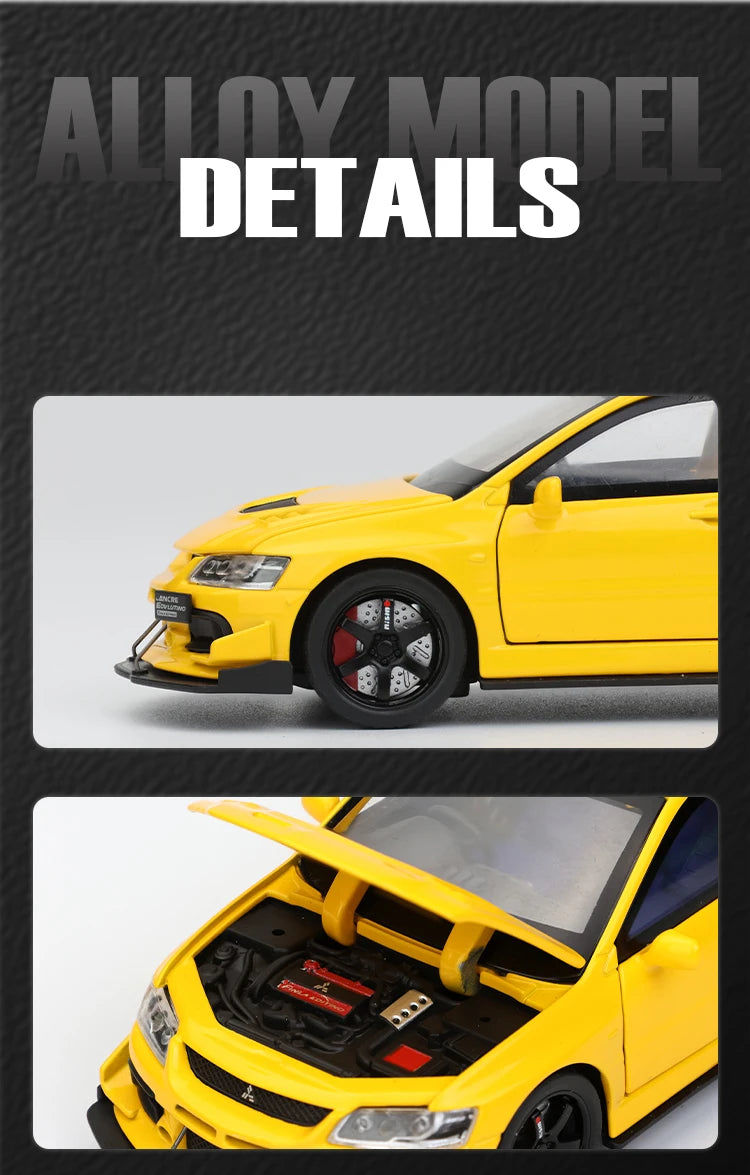 Mitsubishi Lancer Evolution 1:32 Model Car