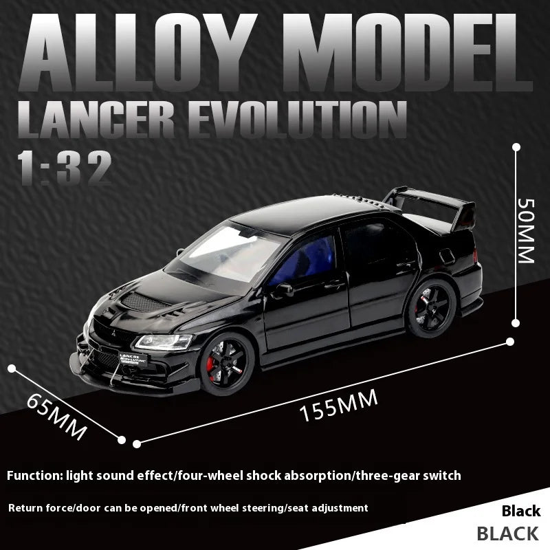 Mitsubishi Lancer Evolution 1:32 Model Car