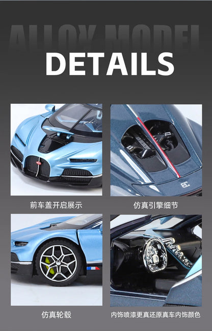 Bugatti Tourbillon V16 Model Car 1:32