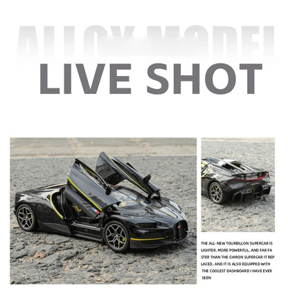 Bugatti Tourbillon V16 Model Car 1:32