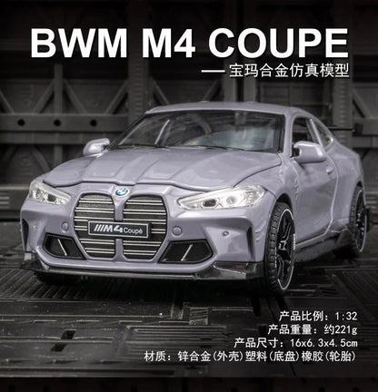BMW M4 Coupe Model Car 1:32