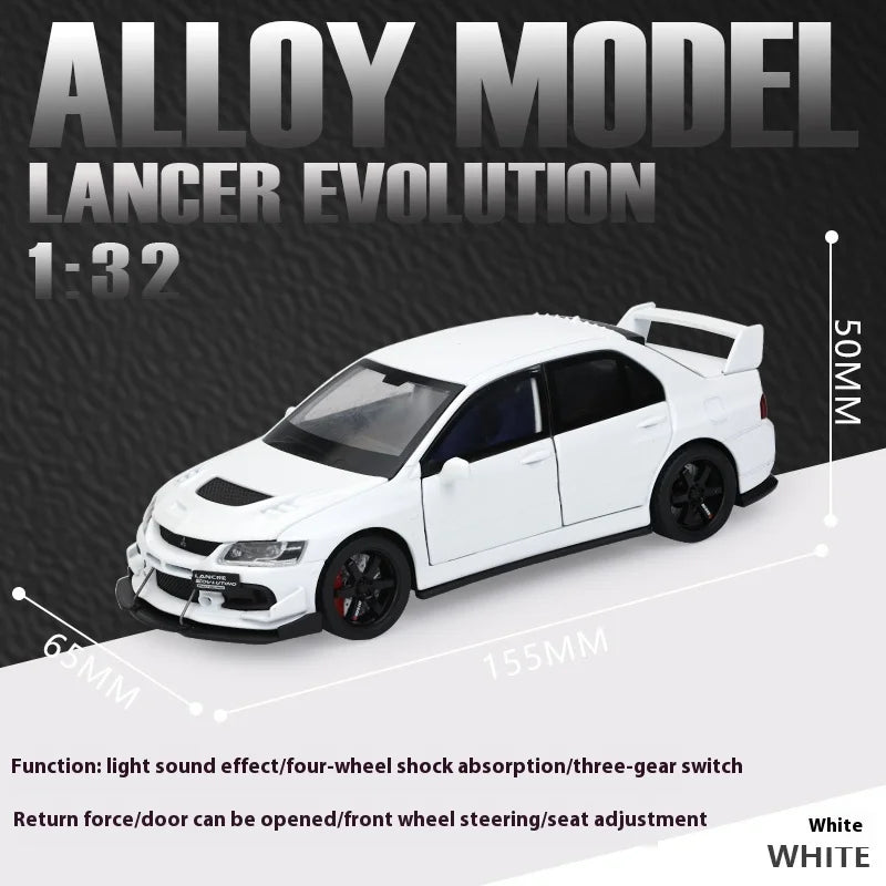 Mitsubishi Lancer Evolution 1:32 Model Car