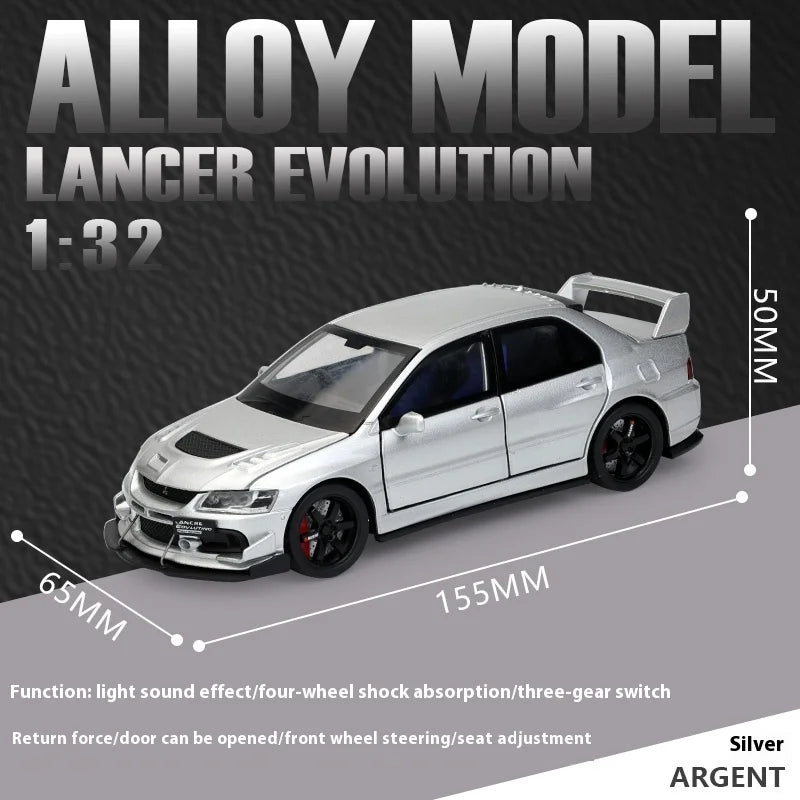 Mitsubishi Lancer Evolution 1:32 Model Car