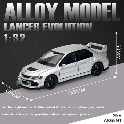 Mitsubishi Lancer Evolution 1:32 Model Car