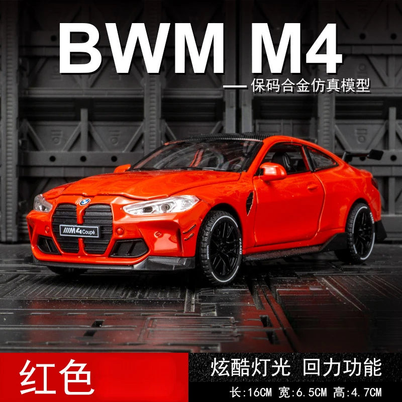 BMW M4 Coupe Model Car 1:32