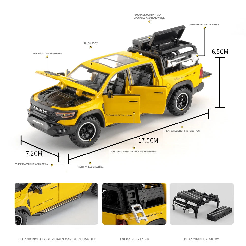 Dodge RAM 1000 TRX 1:32 Model Car