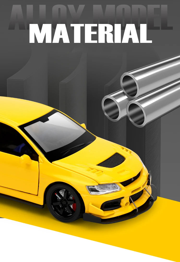 Mitsubishi Lancer Evolution 1:32 Model Car