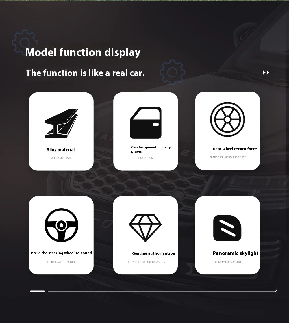Land Rover Range Rover 1:32 Model Car
